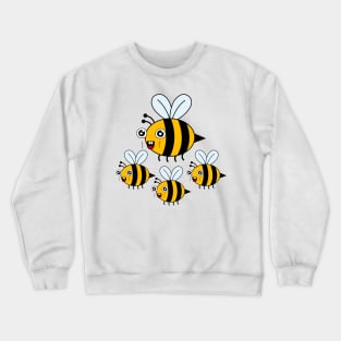 Funny little bees Crewneck Sweatshirt